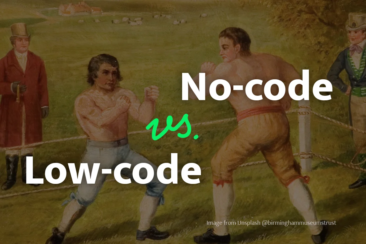 Low-code против No-code: Кто победитель?